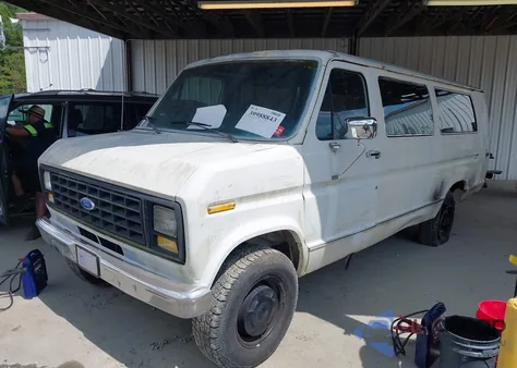 1989 Ford Econoline E350 Super Duty from USA, damaged, VIN 1FBJS31H9KHC32724